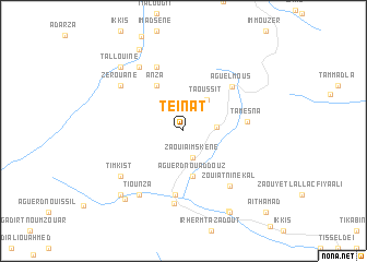 map of Teïnat