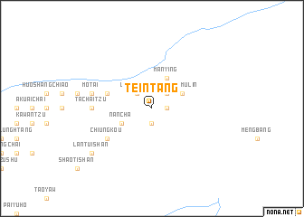 map of Teintang