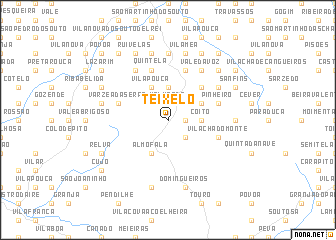 map of Teixelo