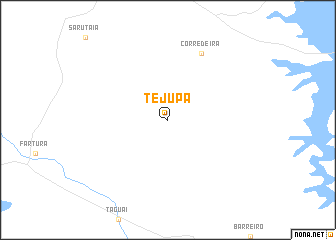 map of Tejupá