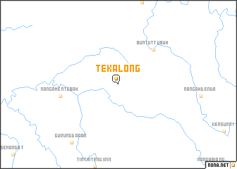 map of Tekalong