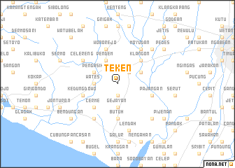 map of Teken