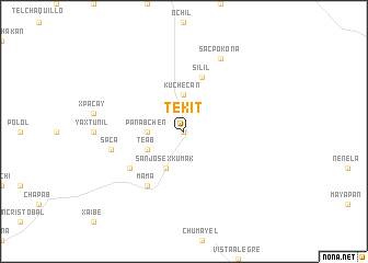 map of Tekit