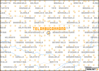 map of Telambugammana