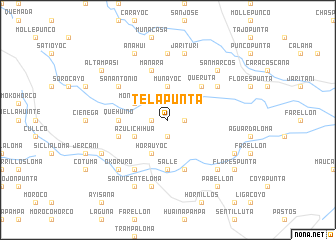 map of Telapunta