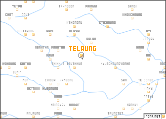 map of Telaung