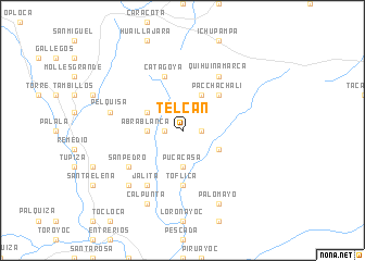 map of Telcan