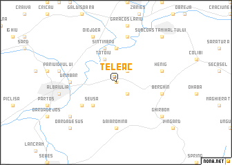 map of Teleac