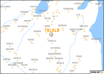 map of Télelà