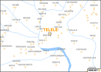 map of Tèlelè