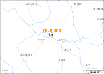 map of Telemino
