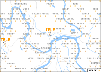 map of Tề Lễ