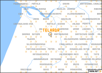 map of Telhada
