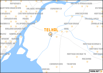 map of Telhal