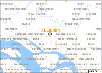 map of Teligrām