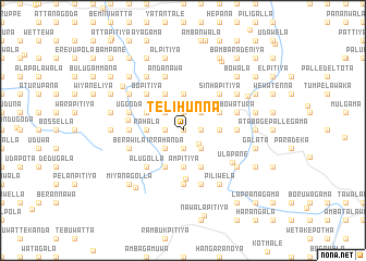 map of Telihunna