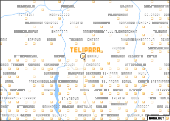 map of Telipāra