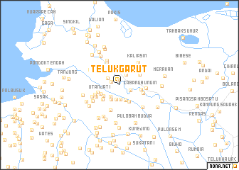 map of Telukgarut