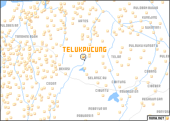 map of Telukpucung