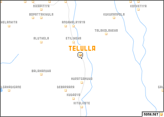 map of Telulla