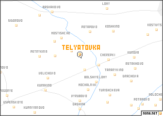 map of Telyatovka