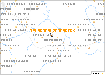 map of Tembang Surong Batak