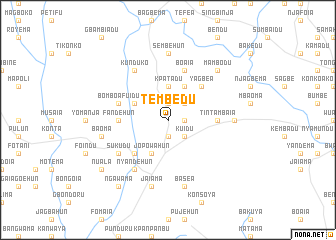 map of Tembedu