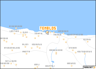 map of Temblos