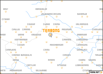 map of Tembong