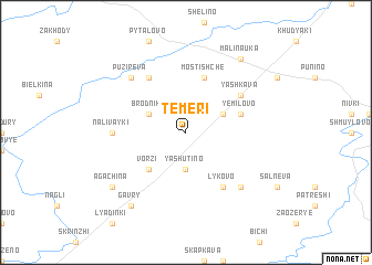 map of Temeri