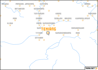 map of Temiang
