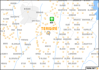 map of Temidire