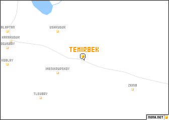map of Temirbek