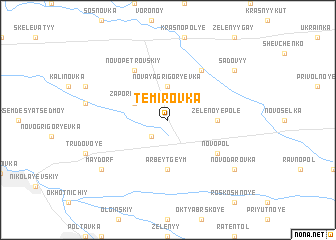 map of Temirovka