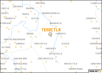 map of Temoctla