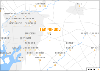 map of Tempaku-ku