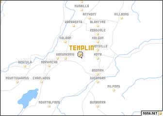 map of Templin