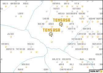 map of Temsasa