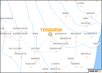 map of Temuguruh