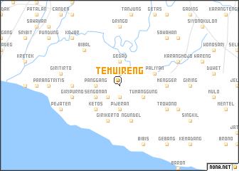 map of Temuireng