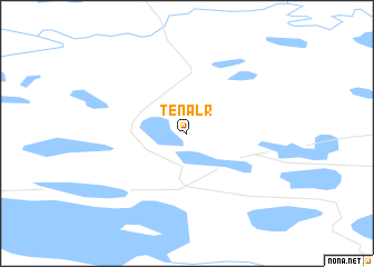 map of Tenalr