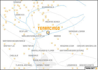 map of Tenancingo
