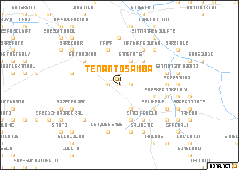 map of Ténanto Samba