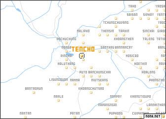 map of Ten Cho