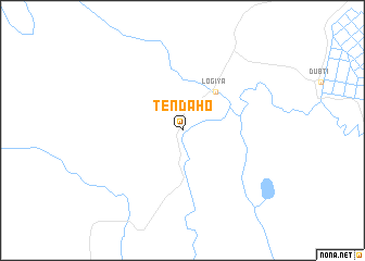 map of Tendaho