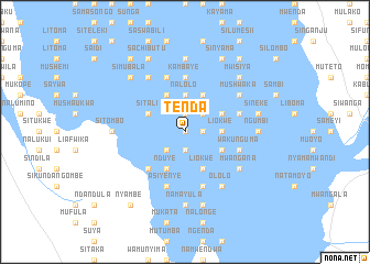 map of Tenda