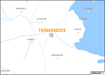 map of Tendemwenze