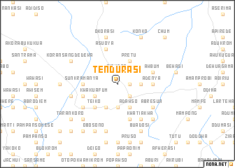 map of Tendurasi