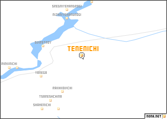 map of Tenenichi