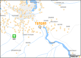 map of Tengan